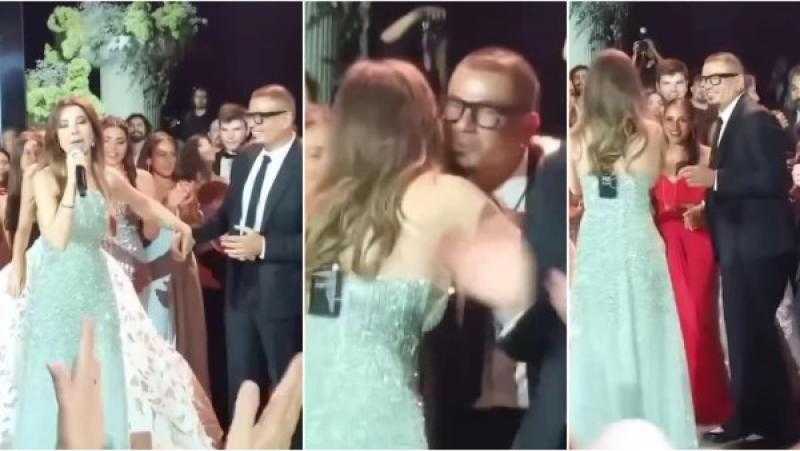 بعد الوردة الصفراء.. نانسي عجرم تفاجئ عمرو دياب