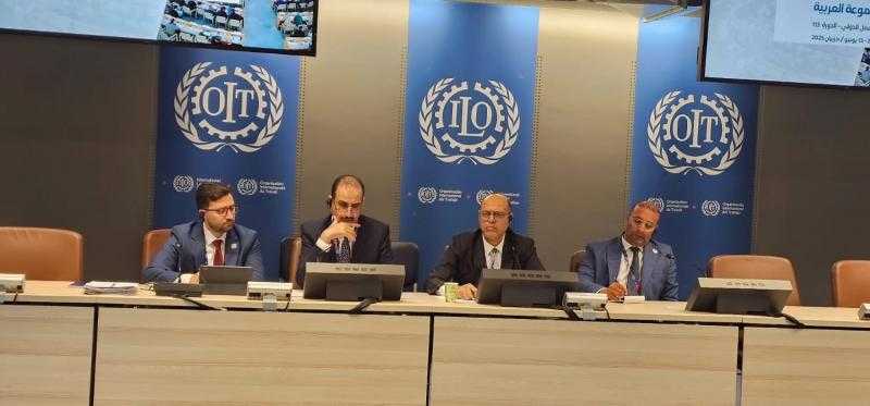 وزير العمل يترأس الإجتماع التنسيقي للمجموعة العربية المشاركة في مؤتمر العمل الدولي بجنيف.. ويلقي كلمة باسمها في ”الجلسة العامة”