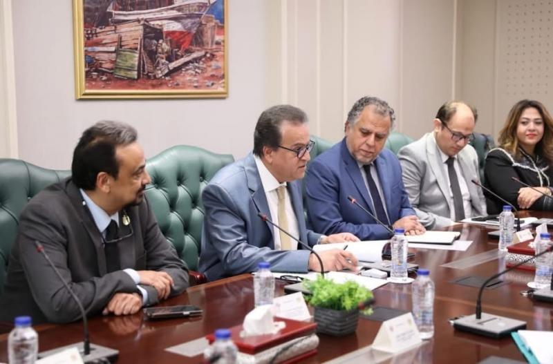 وزير الصحة يستقبل وزير خارجية دولة جامبيا لتعزيز التعاون بالقطاع الصحي في البلدين