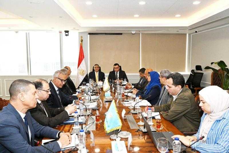 وزير الإسكان ومحافظ الجيزة يتابعان ملفات مشروعات مياه الشرب والصرف الصحي والطرق