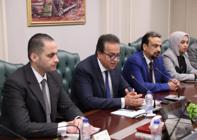 وزير الصحة يستقبل الرئيس التنفيذي لجهاز مستقبل مصر للتنمية المستدامة لبحث الفرص الاستثمارية وتطويرها