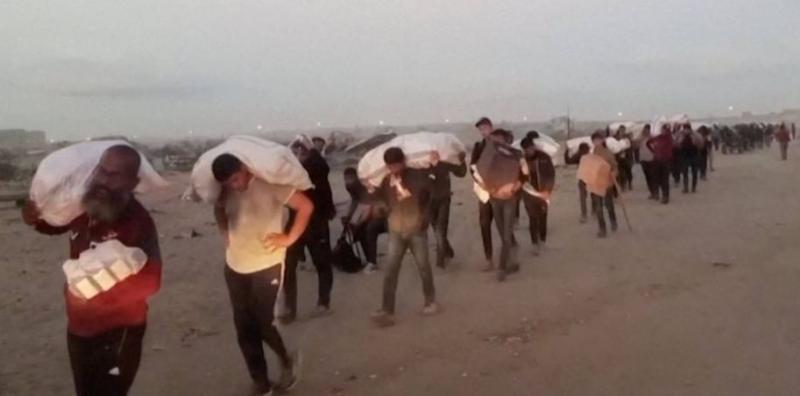 أونروا تنتقد آلية توزيع المساعدات الجديدة في قطاع غزة وتصفها بـ”الفخ المميت”