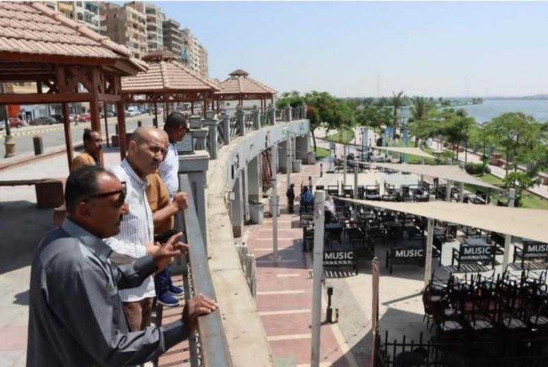 السكرتير العام المساعد لبني سويف يتفقد استعداد الحدائق والمتنزهات العامة للاحتفال بعيد الأضحى