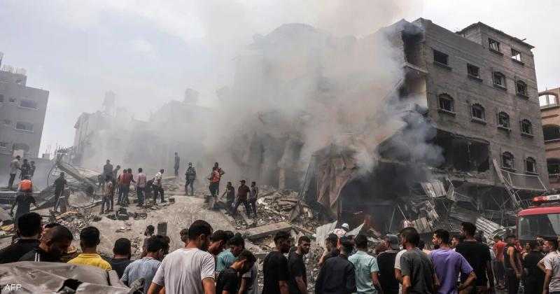 استشهاد 18 فلسطينيا في غارات إسرائيلية متواصلة على قطاع غزة