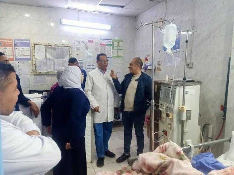 وكيل الصحة بالوادي الجديد يتفقد الوحدات الصحية ومستشفيات الداخلة وبلاط