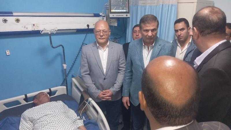 الفلاحين تكشف كواليس زيارة وزير الزراعة لمهندس الحماية المدنية المعتدي عليه بسوهاج