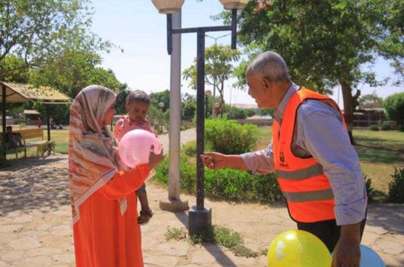 140 حديقة ومتنزه بأسوان تواصل استقبال المواطنين خلال أيام عيد الأضحى