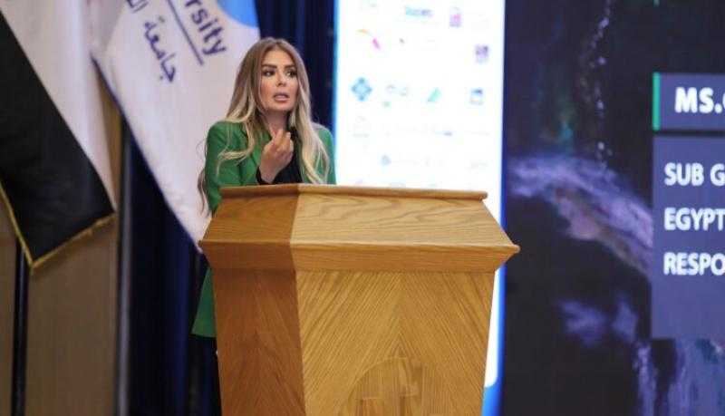 وكيل محافظ البنك المركزي للمسئولية المجتمعية تشارك في المؤتمر الدولي للمناخ والبيئة 2025