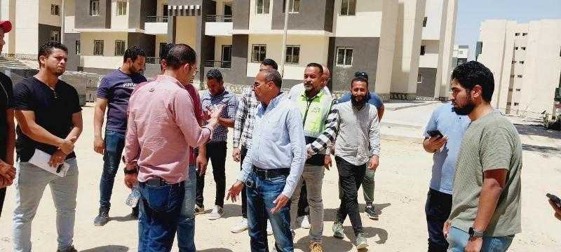 رئيس جهاز مدينة بدر يتفقد المشروعات السكنية ورفع الكفاءة بعددٍ من المناطق