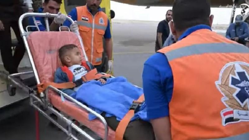 لأول مرة منذ استئناف حرب غزة.. الصحة العالمية تجلي أكثر من 30 طفلا مريضا ومصابا
