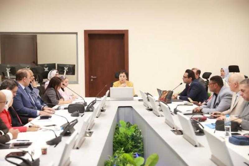 نائب وزير الصحة تعقد اجتماعًا لمناقشة آليات ومحاور تنفيذ الخطة العاجلة للسكان والتنمية