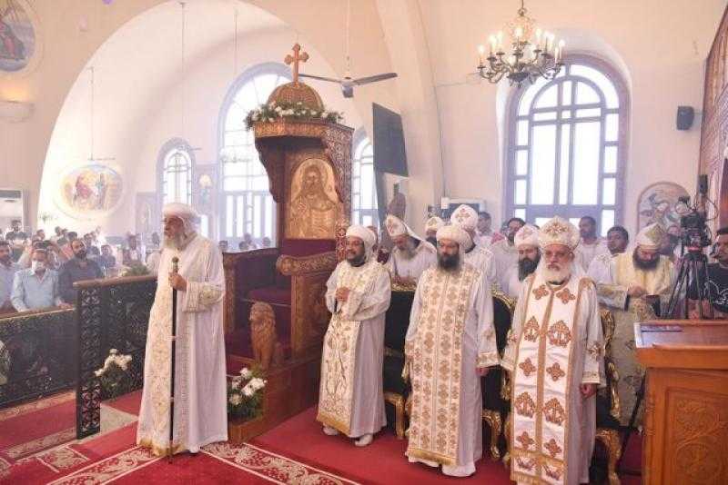 البابا تواضروس يصلي القداس في العلمين