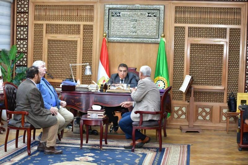 محافظ الدقهلية: انطلاق مشروع عملاق لتحسين نوعية المياه والصرف الصحي بتكلفة 54 مليون يورو