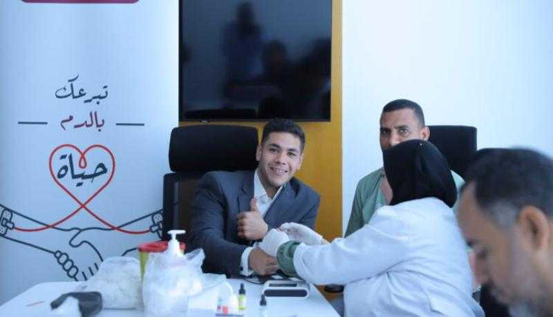بنك مصر يُطلق حملة جديدة للعاملين به للتبرع بالدم