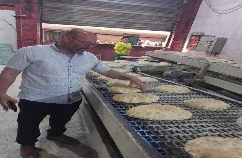 ضبط مخالفات في حملات مكبرة على مخابز قطور بالغربية