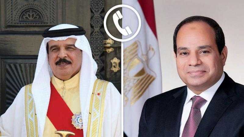 الرئيس السيسي وملك البحرين يؤكدان ضرورة الإنفاذ الفوري للمساعدات الإنسانية لإنقاذ أهالي غزة