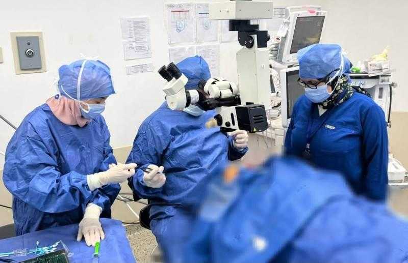 الرعاية الصحية: إنجاز طبي جديد بمجمع الإسماعيلية الطبي.. زراعة قرنية معقدة لسيدة ستينية