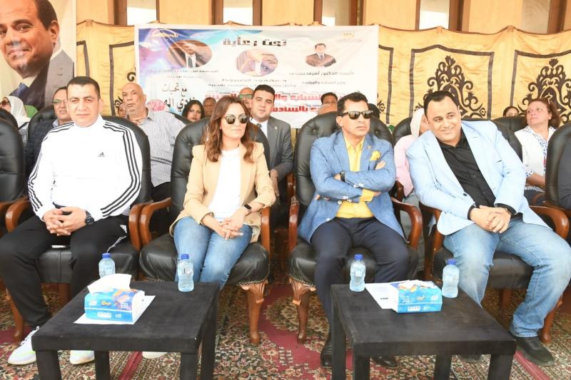 وزير الرياضة يشهد انطلاق مهرجان الألعاب الشعبية والتراثية والبيئية بالجيزة