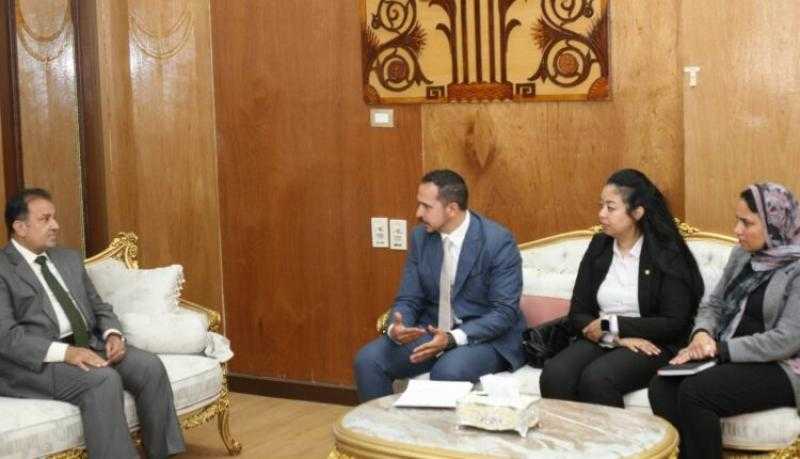 البنك الأهلي المصري يبحث تعزيز التعاون المشترك مع جامعة جنوب الوادي بمنظومة التحول الرقمي