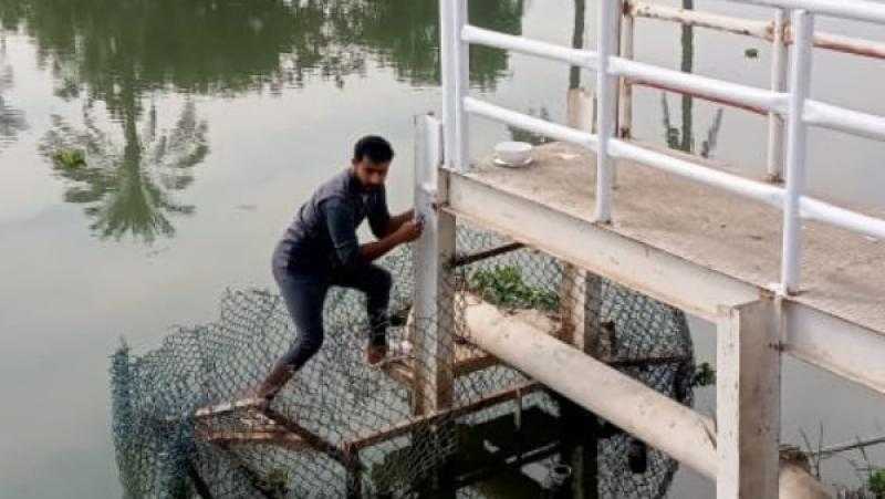 مياه القناة: الانتهاء من تركيب مأخذ نموذجي لمحطة فنارة العمدة