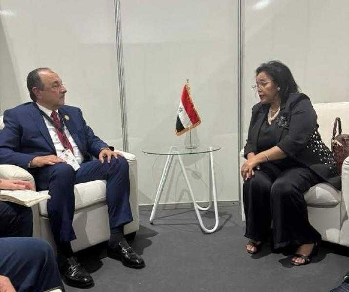 وزير قطاع الأعمال العام يجتمع مع الرئيسة التنفيذية لوكالة تنمية الاتحاد الأفريقي ”أودا-نيباد”
