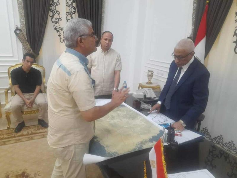 محافظ شمال سيناء يعلن تعديل الحدود الإدارية مع محافظة بورسعيد