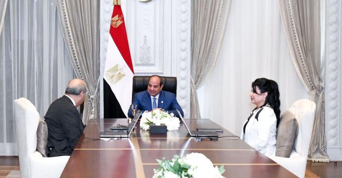 الرئيس السيسي يوجه بالاستثمار في تطوير المطارات المصرية