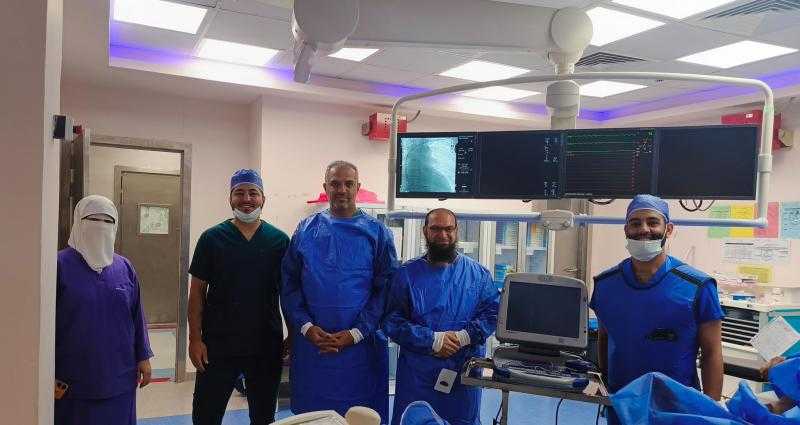 الرعاية الصحية : نجاح زراعة منظم دائم لضربات القلب ذي الغرف المزدوجة بمستشفى رأس سدر بجنوب سيناء