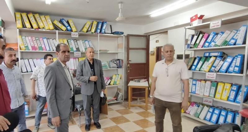 حصر ملفات التصالح غير المستوفاة لسرعة استكمالها بمدينة كفر الشيخ