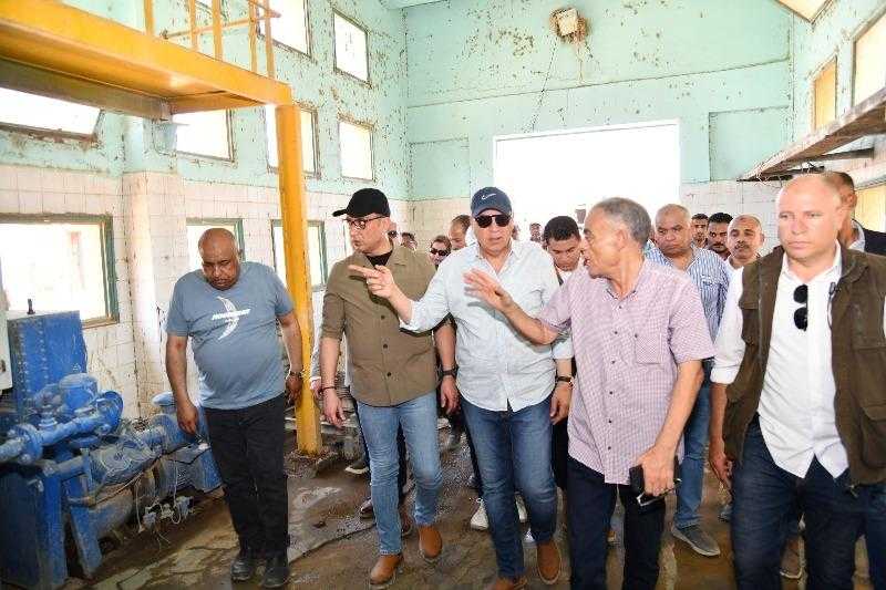 وزير الري: الانتهاء من إنشاء محطة رفع مطار كوم أوشيم خلال شهرين