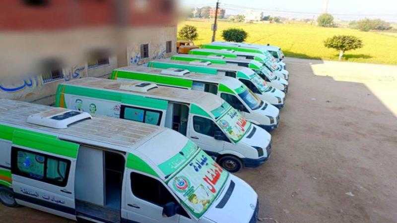 الصحة تطلق قافلة طبية بالمجان لأهالي العاشر ضمن المبادرات الرئاسية
