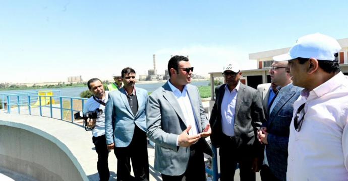 وزير الإسكان ومحافظ بني سويف يتفقدان مشروع توسعات محطة مياه شرب أشمنت