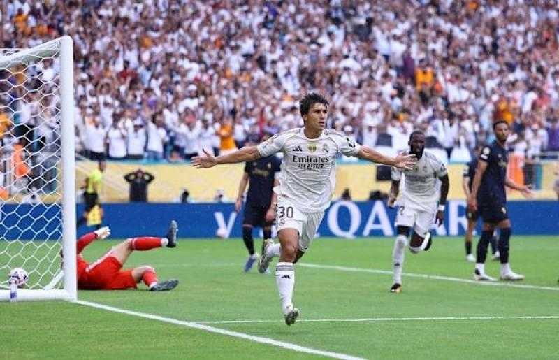جونزالو جارسيا يواصل التألق مع الريال ويقتحم صدارة هدافي كأس العالم للأندية