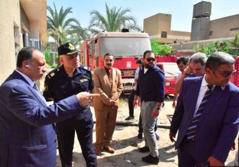 محافظ أسيوط يتفقد وحدة الإطفاء ببني غالب ويوجه بفحص وصيانة المعدات المُكهّنة للاستفادة منها