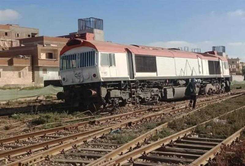 عودة حركة القطارات بين الإسكندرية ومطروح بعد خروج عربتين عن القضبان بمنطقة عبد القادر