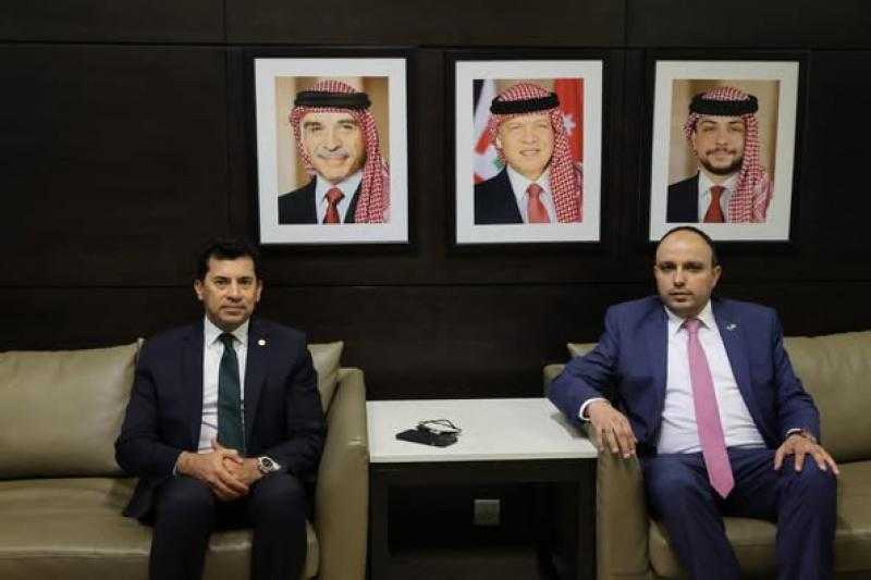 وزير الرياضة يصل الأردن للمشاركة بحفل إطلاق ”عمان عاصمة الشباب العربى 2025”