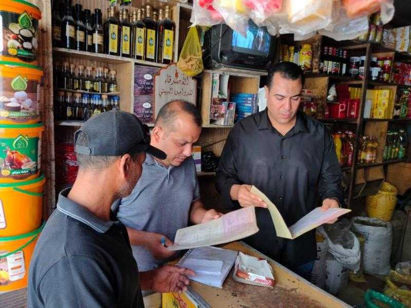 تحرير 12 محضرا لمخالفات تموينية في كفر الشيخ