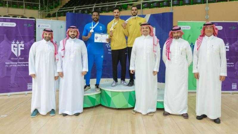 بينهما مصريتان حصدتا ذهبيتان.. اللجنة الأولمبية السعودية تتوج أبطال البطولة المفتوحة للمبارزة