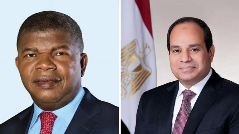 الرئيس السيسي يلتقي نظيره الأنجولي على هامش اجتماع القمة التنسيقي للاتحاد الإفريقي