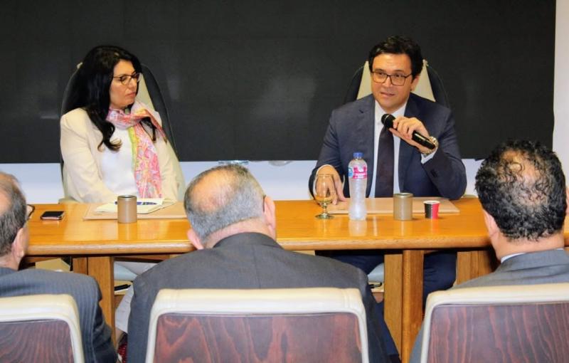 وزير الثقافة يلتقي عددًا من السفراء المرشحين لتمثيل مصر بالخارج