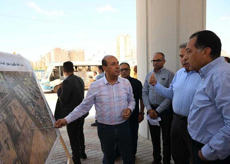 رئيس الوزراء يتفقد مشروع إنشاء محور السادات ”كوبري 45” بالإسكندرية