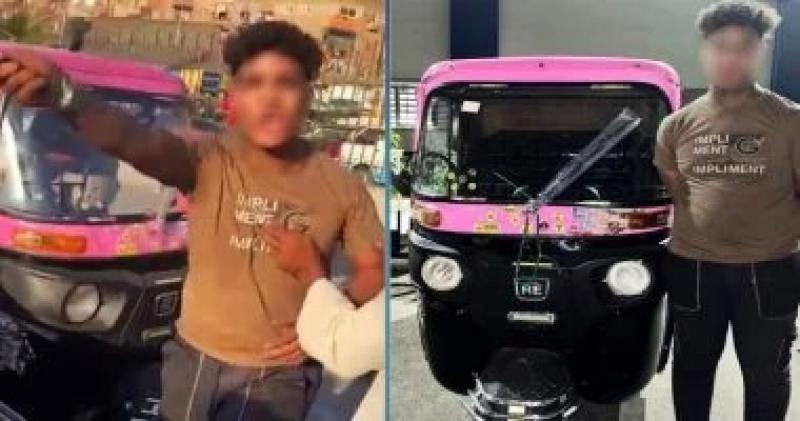 شهاب من عند الجمعية.. حبس ”طفل التوك توك” وإيداعه دار رعاية عقابية