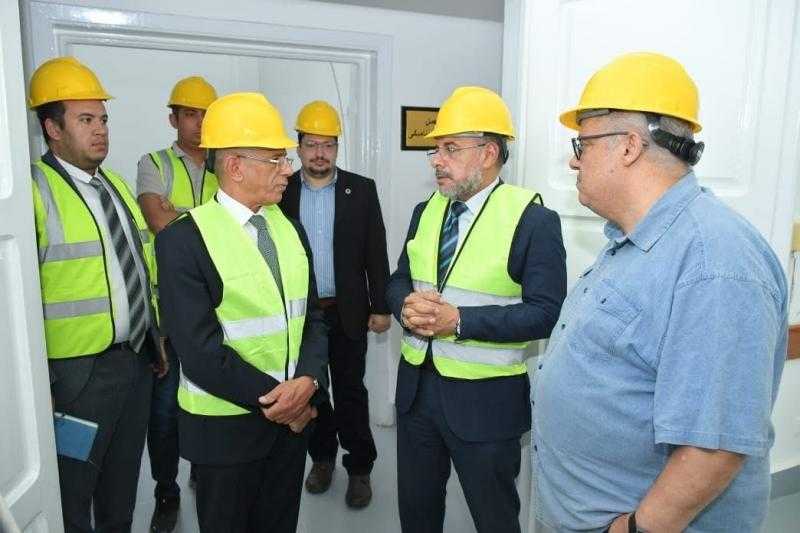 الرئيس التنفيذي لوكالة الفضاء المصرية يزور المركز القومي لبحوث المياه لبحث سبل التعاون المشترك