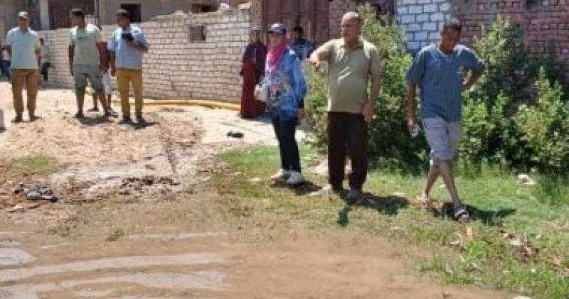 كسر مفاجئ فى خليج مياه بعين غصين بالإسماعيلية دون أضرار بشرية