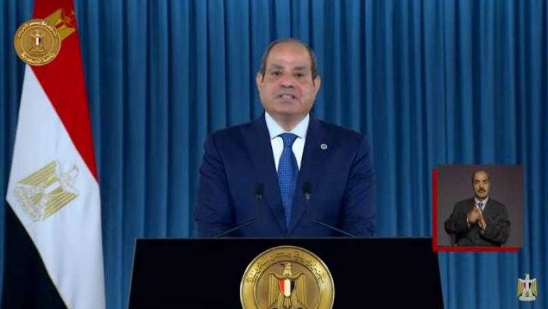 الرئيس السيسي: مصر ستظل منيعة بجبهتها الداخلية المتماسكة عصية على المؤامرات والفتن