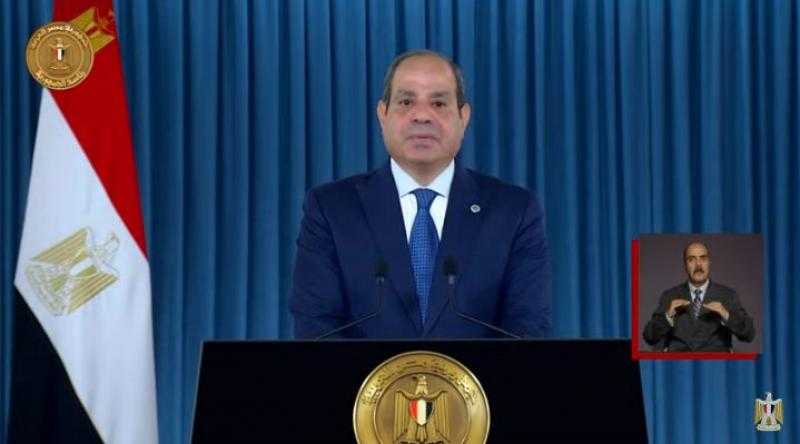 الرئيس السيسي يؤكد أن مصر عصية على المؤامرات: حدثنا الجيش وهزمنا الإرهاب
