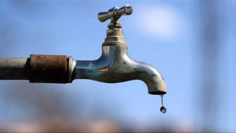 مساء الجمعة.. قطع المياه لمدة 6 ساعات عن بعض مناطق الجيزة