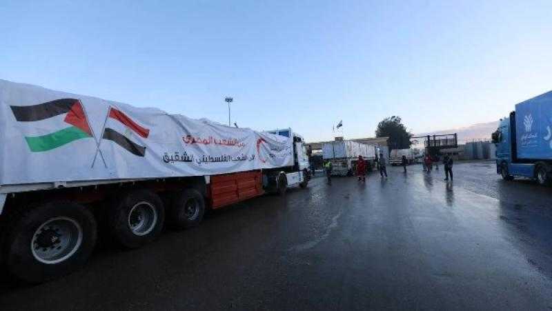 الهلال الأحمر المصري يرفع استعداده لإدخال المزيد من المساعدات إلى غزة