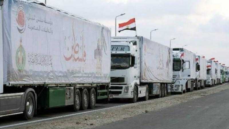 القاهرة الإخبارية: جار إدخال 180 شاحنة مساعدات لـ غزة بينها 137واحدة تحمل الدقيق