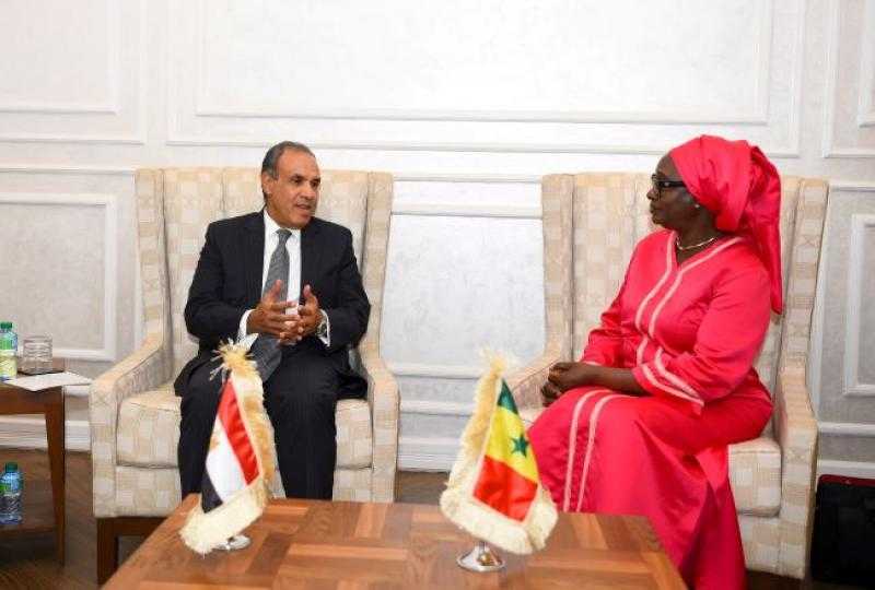 وزير الخارجية يبحث مع نظيرته السنغالية تطورات الأوضاع بمنطقة الساحل وغرب إفريقيا